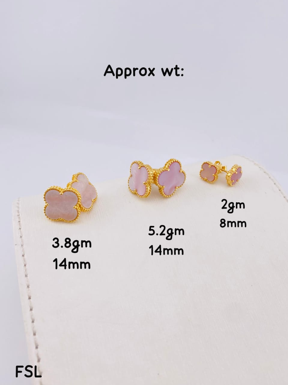 Brand Inspired 18k Gold Earrings