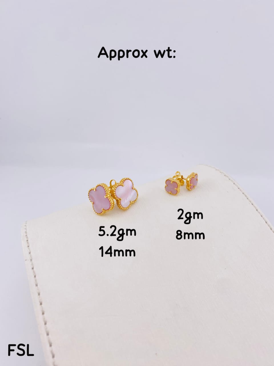 Brand Inspired 18k Gold Earrings