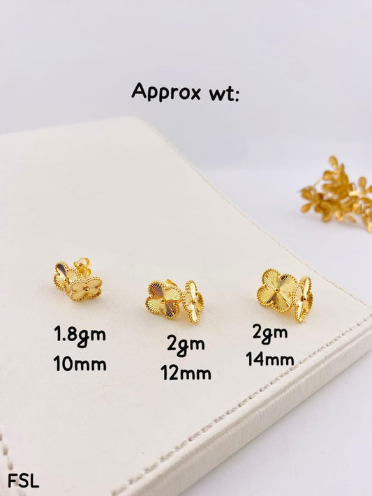 Brand Inspired 18k Gold Earrings