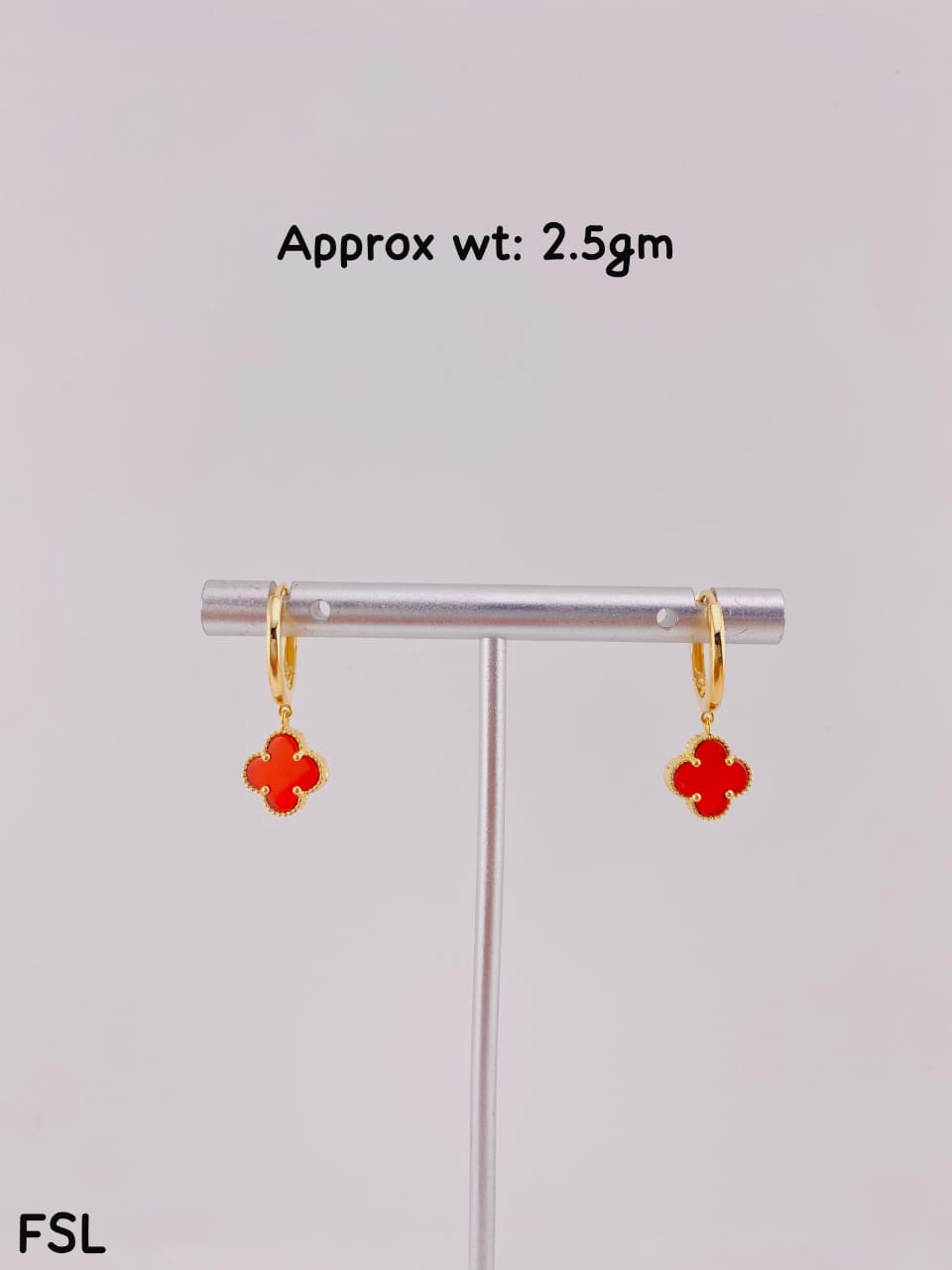 Brand Inspired 18k Gold Earrings