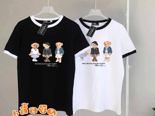 Fashionable Three Bears Graphic Shirt