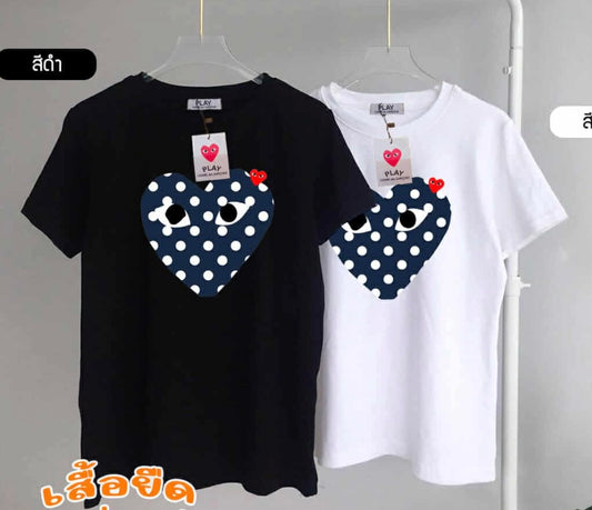 Play Shirt- polka heart