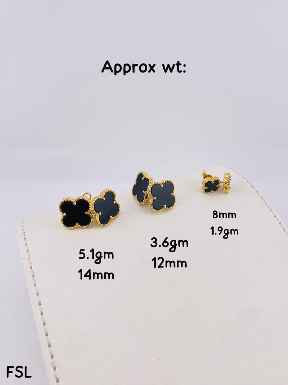 Brand Inspired 18k Gold Earrings