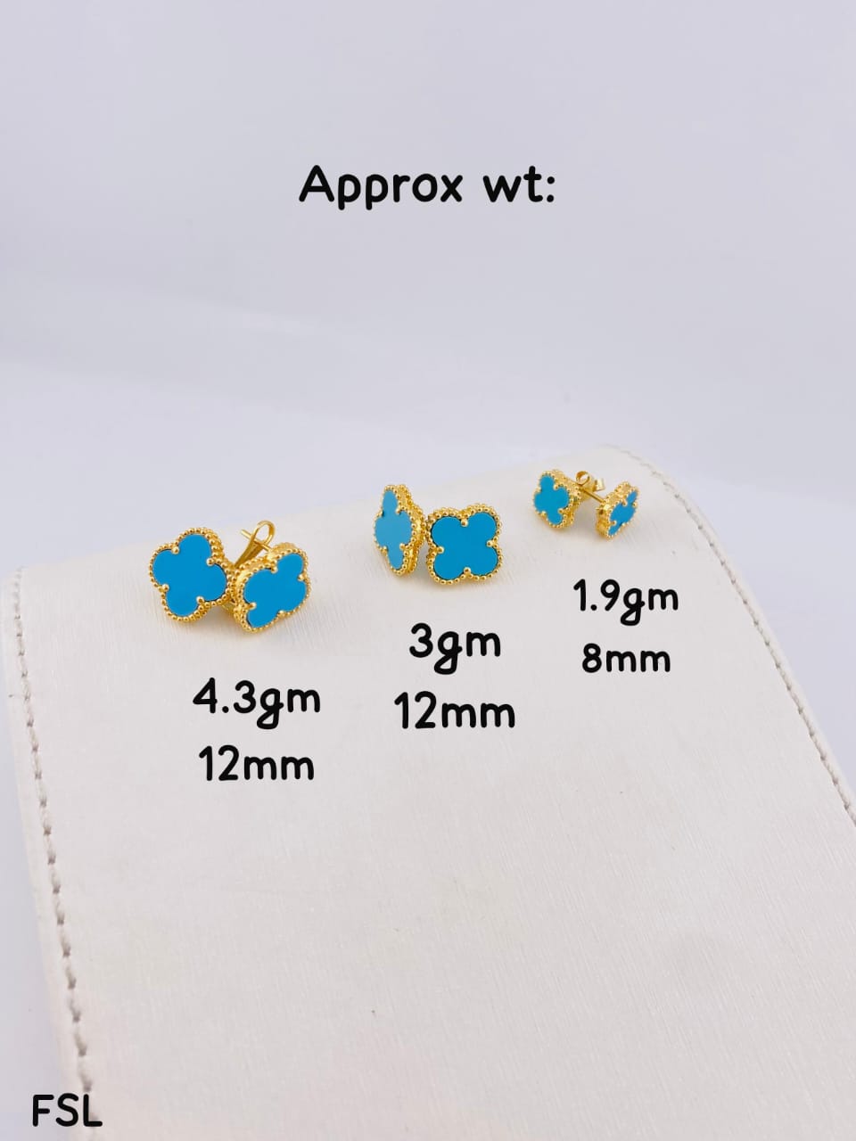 Brand Inspired 18k Gold Earrings